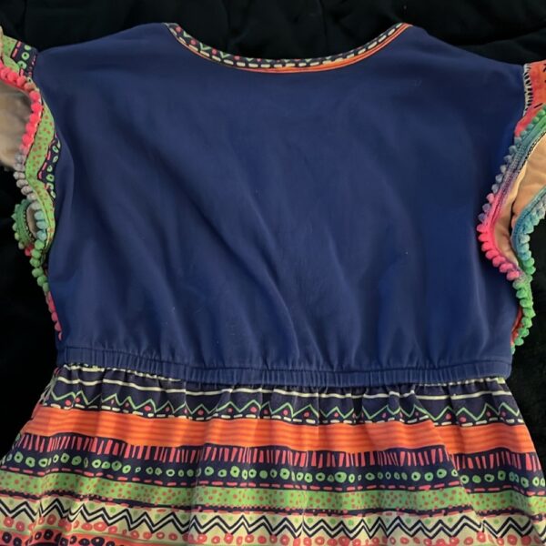 Short sleeved cotton dress by Deux Par Deux, size 6