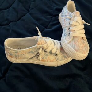 NWOT, pair of girl’s slip on casual sneakers by Blowfish, size 13