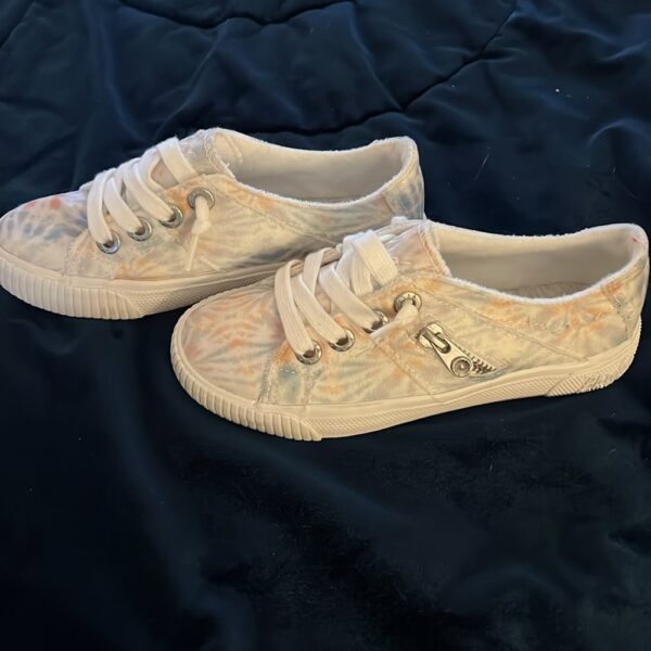 NWOT, pair of girl’s slip on casual sneakers by Blowfish, size 13