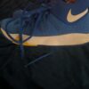 Nike, lo top, boy’s “Warrior” basketball sneakers by Leo Chang, sz 13c