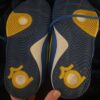 Nike, lo top, boy’s “Warrior” basketball sneakers by Leo Chang, sz 13c