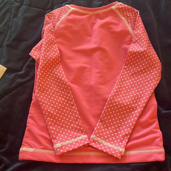 NWOT, Juno, girl’s pink rashguard, sz 5