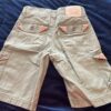 NWOT, Levi’s pair of boys olive green lightweight cargo shorts, sz 6 regular