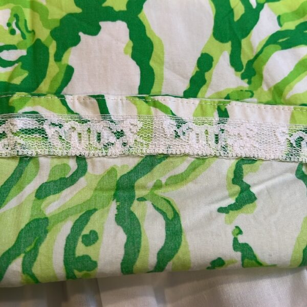 Lilly Pulitzer, girl’s green and white tank dress, size 2