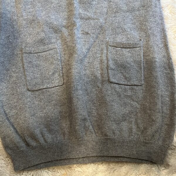 Tooby Doo, like new, grey lightweight, short-sleeved sweater dress, sz 2t
