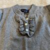 Tooby Doo, like new, grey lightweight, short-sleeved sweater dress, sz 2t