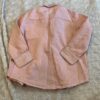 Tooby Doo, orange and white striped long sleeve dress shirt, sz 2t