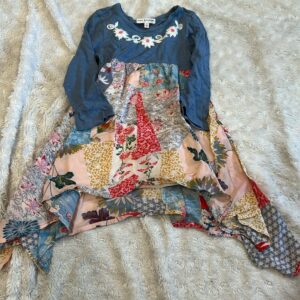 Mimi & Maggie, like new, long-sleeved tiered dress, sz 4T