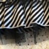 Petit Lem, long sleeved black and white ruffle dress, size 18 months