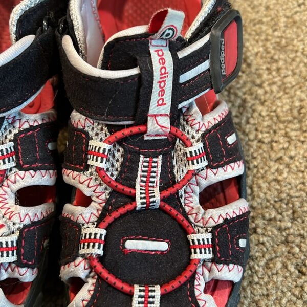 Pediped, pair of Velcro water/hiking shoes, sz 12