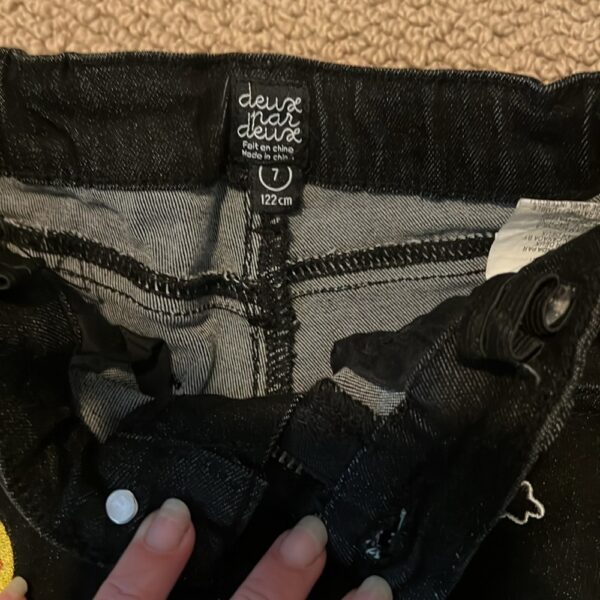 Deux par Deux, 2 pc outfit, shorts and tank, size 7
