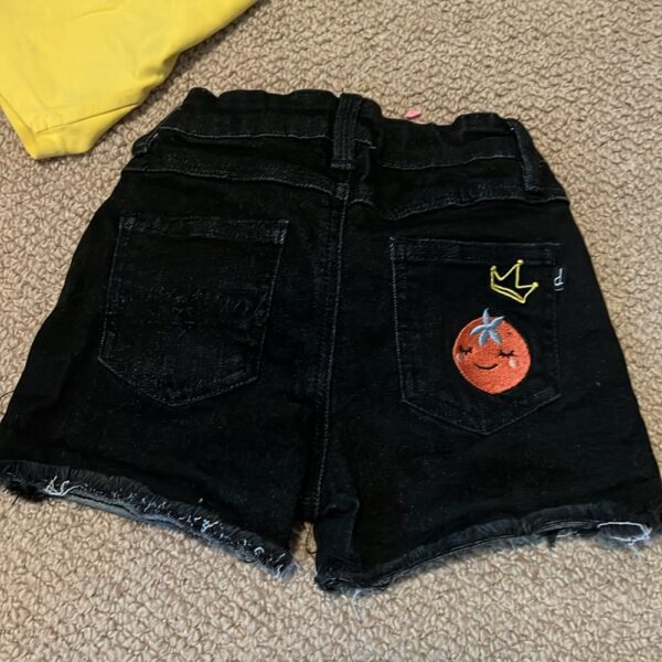 Deux par Deux, 2 pc outfit, shorts and tank, size 7