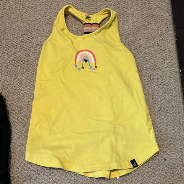 Deux par Deux, 2 pc outfit, shorts and tank, size 7