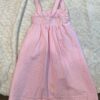 Lilly Pulitzer, classic gingham pink and white tank dress, size 8
