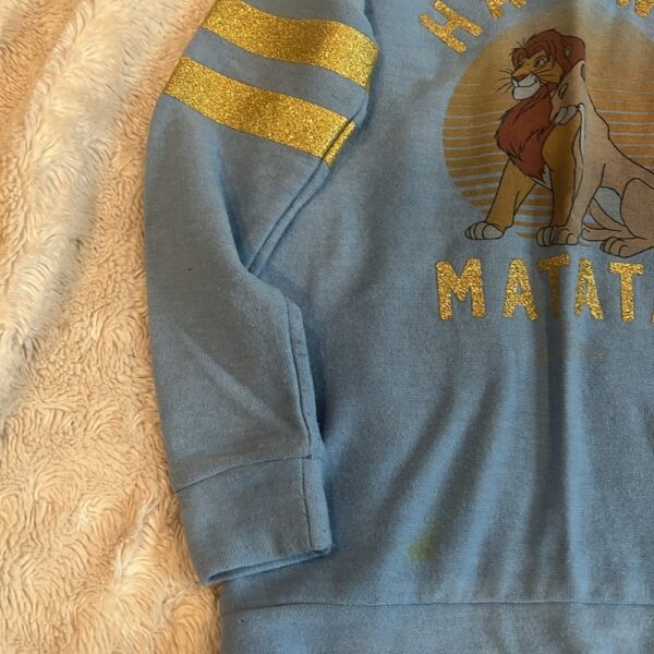 Chaser for Disney, like new, lightweight sweatshirt pullover, size 5