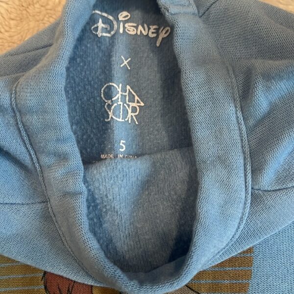 Chaser for Disney, like new, lightweight sweatshirt pullover, size 5
