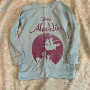 Chaser, for Disney, lightweight pullover sweatshirt, Aladdin, size 6
