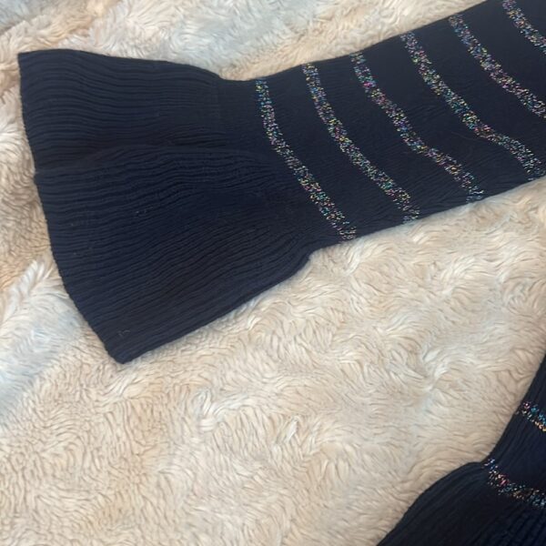J crew, Crew Cuts, navy sweater dress with sparkles, size 6