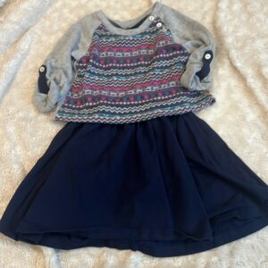 Deux par Deux, lightweight sweater dress, size 4