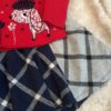 Deux par Deux, skirt and top, size 4