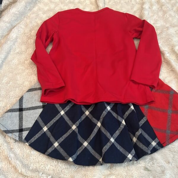 Deux par Deux, skirt and top, size 4