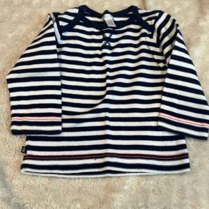 Obaibi (off shoot of Jacadi), lightweight navy style pullover sweater, size 18 m