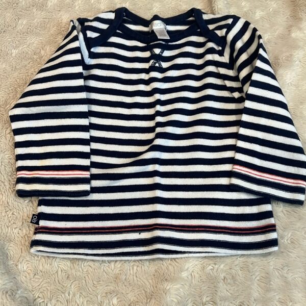 Obaibi (off shoot of Jacadi), lightweight navy style pullover sweater, size 18 m