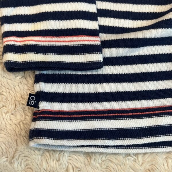 Obaibi (off shoot of Jacadi), lightweight navy style pullover sweater, size 18 m