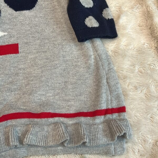Deux par Deux, sweater dress with leggings, size 4