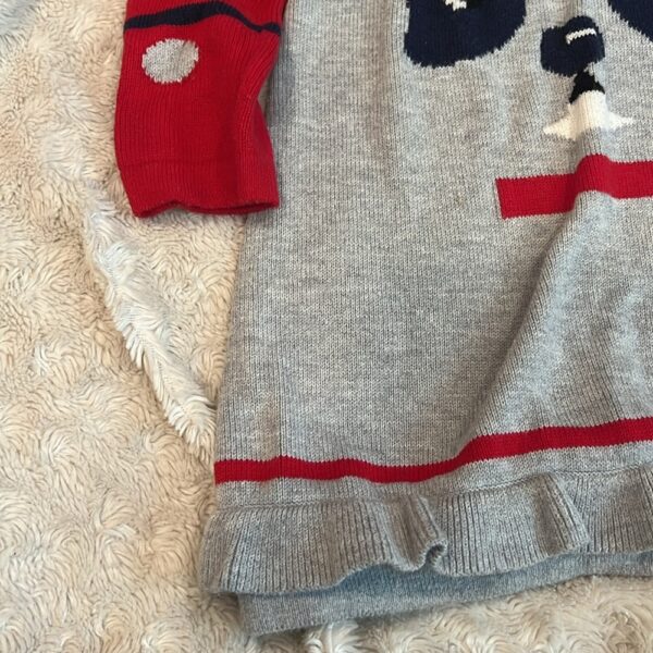 Deux par Deux, sweater dress with leggings, size 4