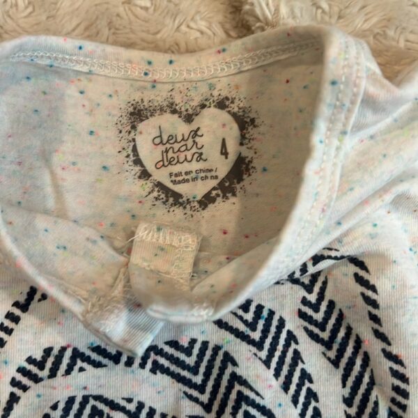 Deux par Deux, 2 pc outfit, size 4