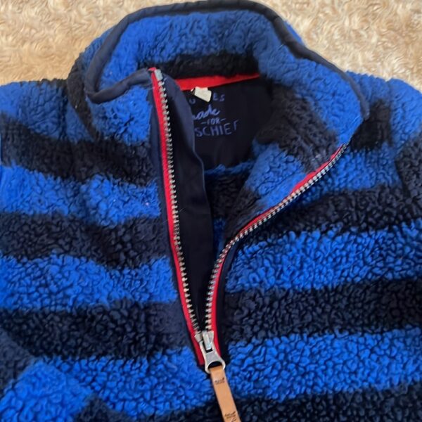 Joules, super thick and soft fleece pullover, size 6