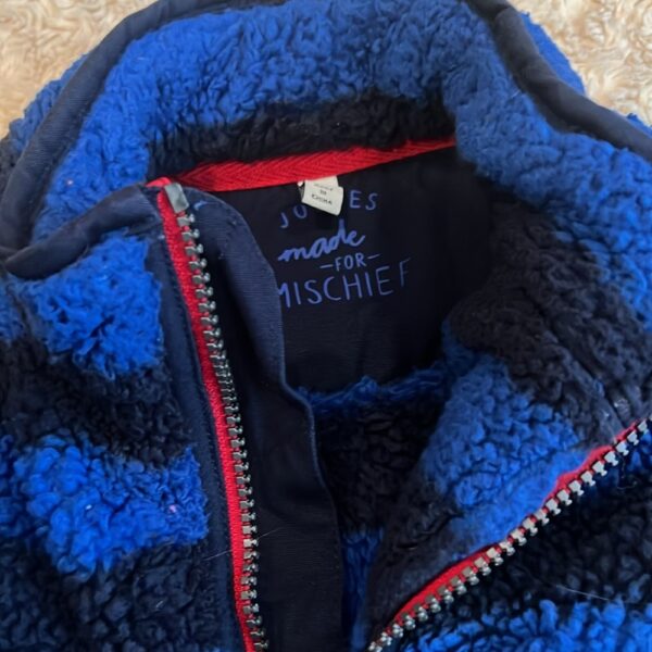 Joules, super thick and soft fleece pullover, size 6