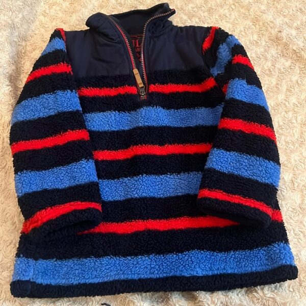 Joules, super soft and thick fleece pullover, size 6