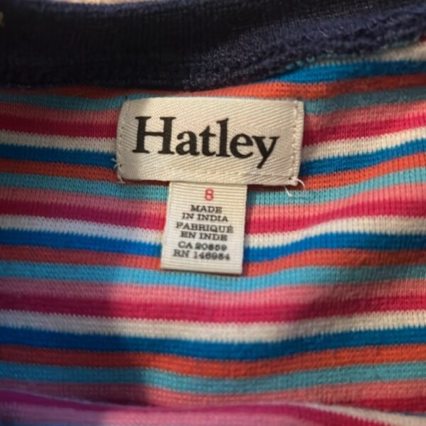 Hatley, super cozy sweatshirt dress, size 8