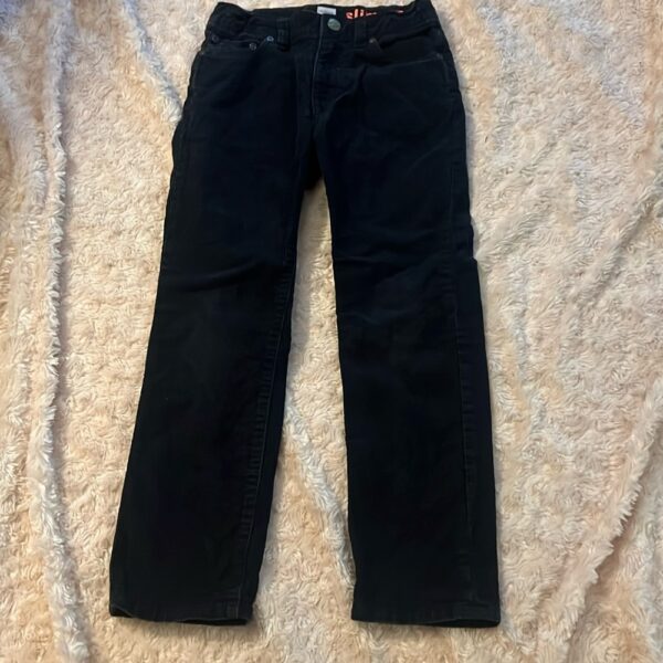 Crewcuts, pr of boy’s faded black corduroy pants, size 6 slim