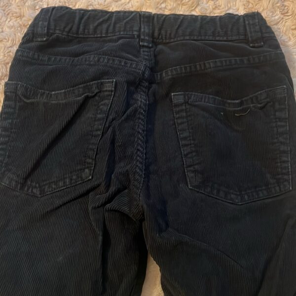 Crewcuts, pr of boy’s faded black corduroy pants, size 6 slim