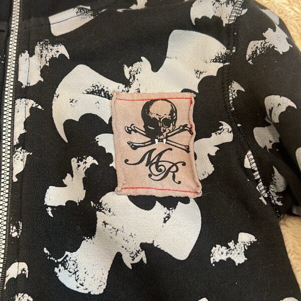 Like new, awesome full zip hoodie by Monster Republic, size 5