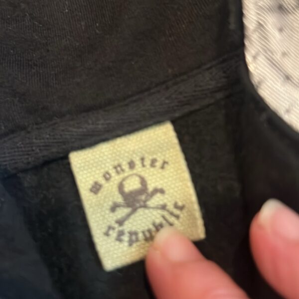 Like new, awesome full zip hoodie by Monster Republic, size 5