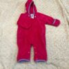 NWOT, North Face, infant lightweight fleece one pc, size 0-3 months