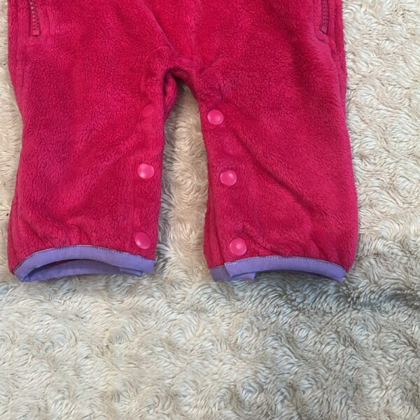 NWOT, North Face, infant lightweight fleece one pc, size 0-3 months