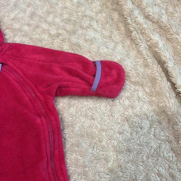 NWOT, North Face, infant lightweight fleece one pc, size 0-3 months