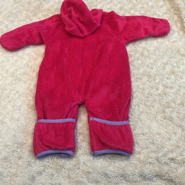 NWOT, North Face, infant lightweight fleece one pc, size 0-3 months