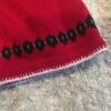 Hanna Andersson, like new, girl’s red holiday sweater dress, sz 3