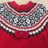 Hanna Andersson, like new, girl’s red holiday sweater dress, sz 3