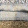 Mayoral, super soft and cozy white and silver sweater dress, sz 24 months