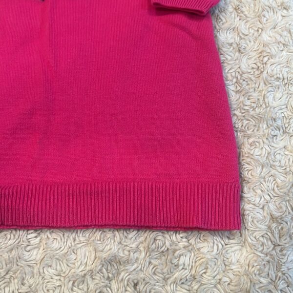 EGG Baby, pink and navy sweater dress, size 24 months