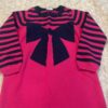 EGG Baby, pink and navy sweater dress, size 24 months