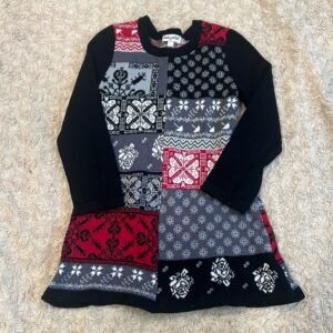 Splendid, girl’s holiday sweater dress, size 3t