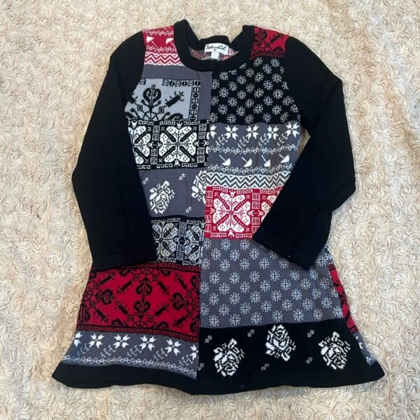 Splendid, girl’s holiday sweater dress, size 3t